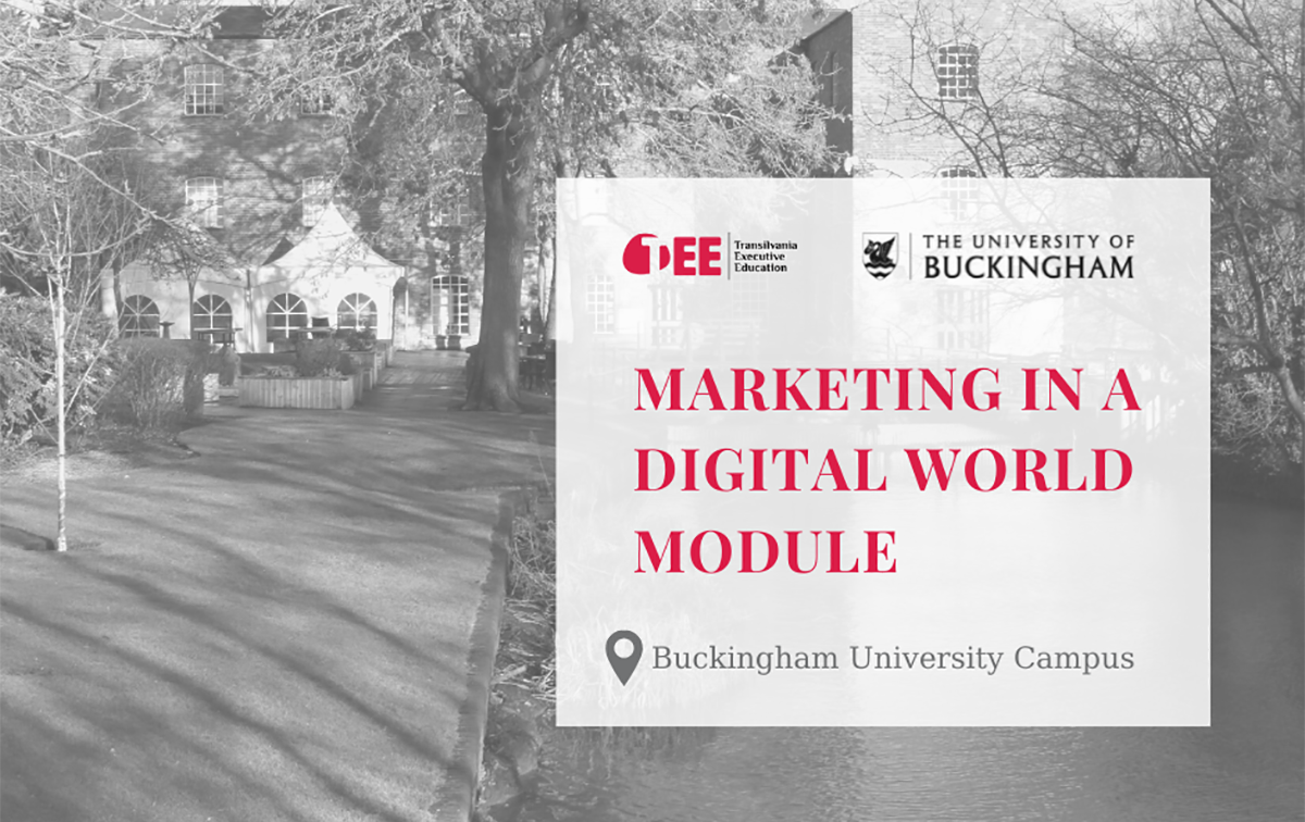 Marketing in a Digital World - the next Executive MBA module 