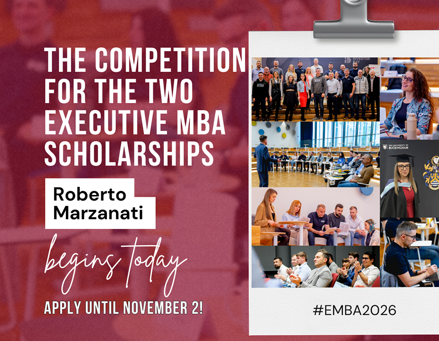 Application Steps for the Roberto Marzanati EMBA Scholarships