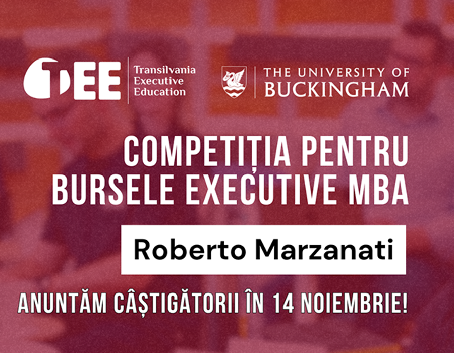 Bursele Executive MBA – În curând aflăm câștigătorii!