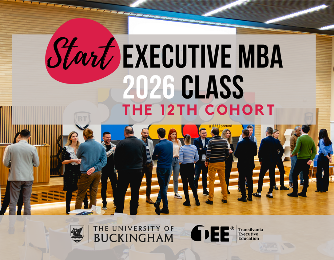 Transilvania Executive Education deschide oficial cursurile Executive MBA 2026–2028